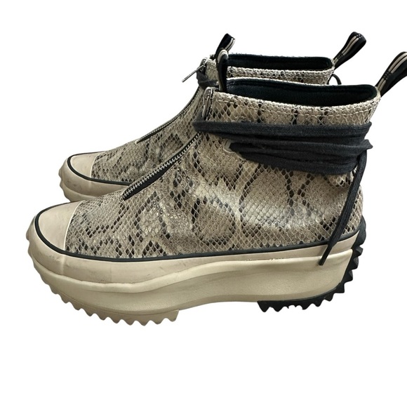 Converse Run Star Hike Snake 170056C Ltd Ed Snakeskin Platform Chunky Sole A318 - Picture 8 of 13